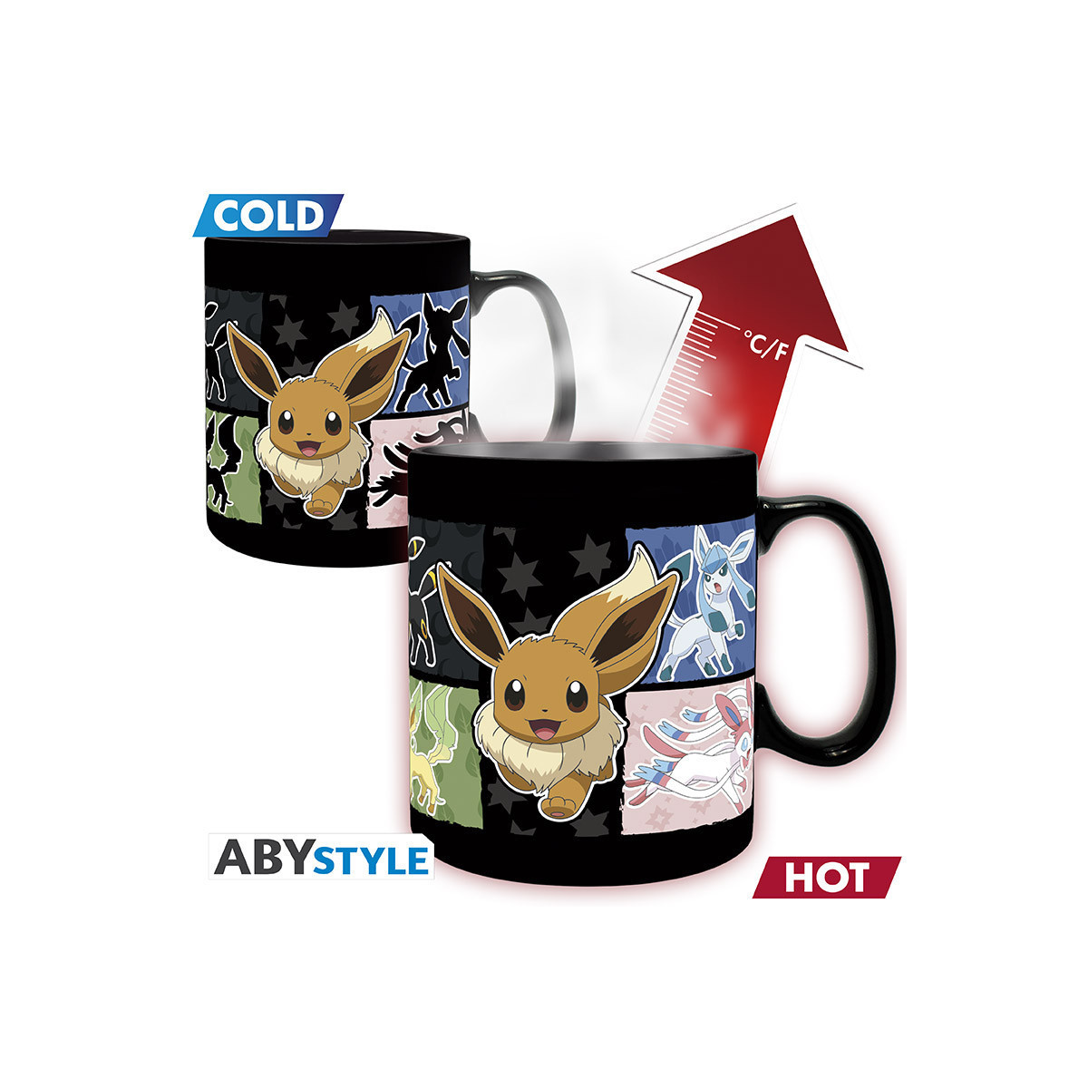 ABYstyle - Taza térmica « Pokémon » de Évoli