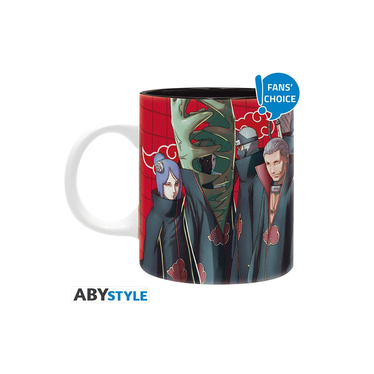 ABYstyle - Taza de « Naruto: Shippuden» con el diseño elegido por los fans de Akatsuki