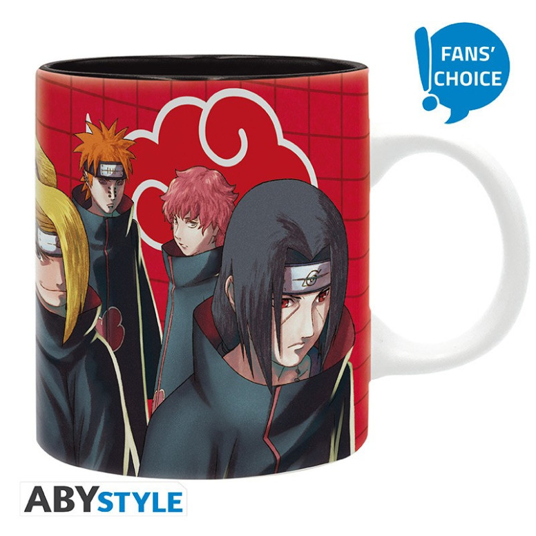 ABYstyle - Taza de « Naruto: Shippuden» con el diseño elegido por los fans de Akatsuki