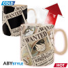 ABYstyle - One Piece Taza termorreactiva «Wanted»