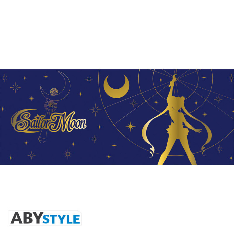 ABYstyle - Taza « Sailor Moon » de la serie « Sailor Moon », dorada, de gran capacidad
