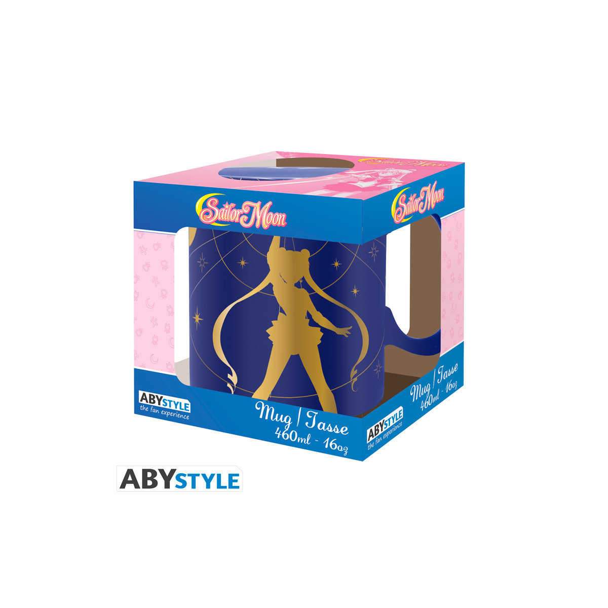 ABYstyle - Taza « Sailor Moon » de la serie « Sailor Moon », dorada, de gran capacidad