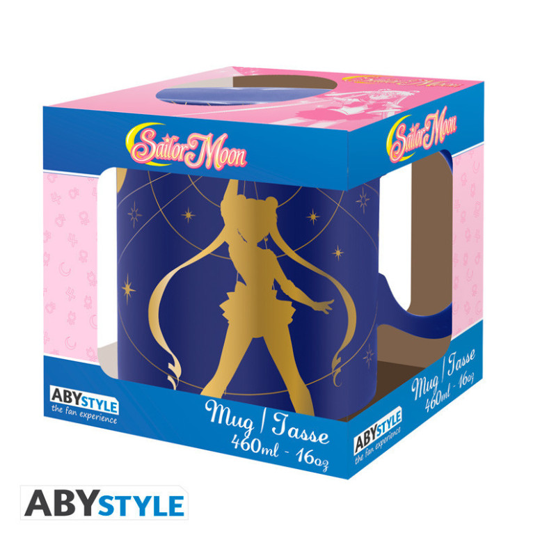 ABYstyle - Taza « Sailor Moon » de la serie « Sailor Moon », dorada, de gran capacidad