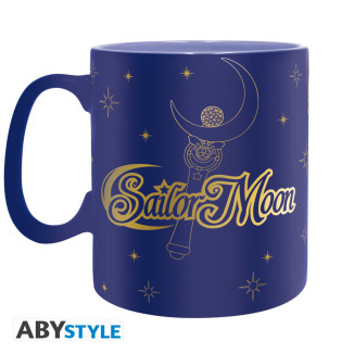 ABYstyle - Taza « Sailor Moon » de la serie « Sailor Moon », dorada, de gran capacidad