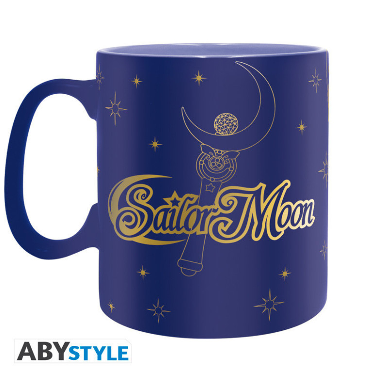 ABYstyle - Taza « Sailor Moon » de la serie « Sailor Moon », dorada, de gran capacidad
