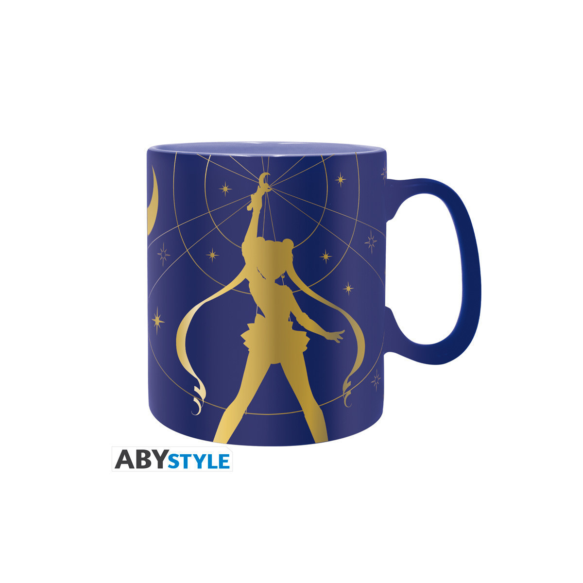 ABYstyle - Taza « Sailor Moon » de la serie « Sailor Moon », dorada, de gran capacidad