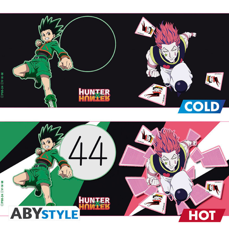 ABYstyle - Hunter × Hunter Taza termorreactiva de Gon y Hisoka
