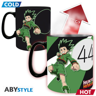 ABYstyle - Hunter × Hunter Taza termorreactiva de Gon y Hisoka