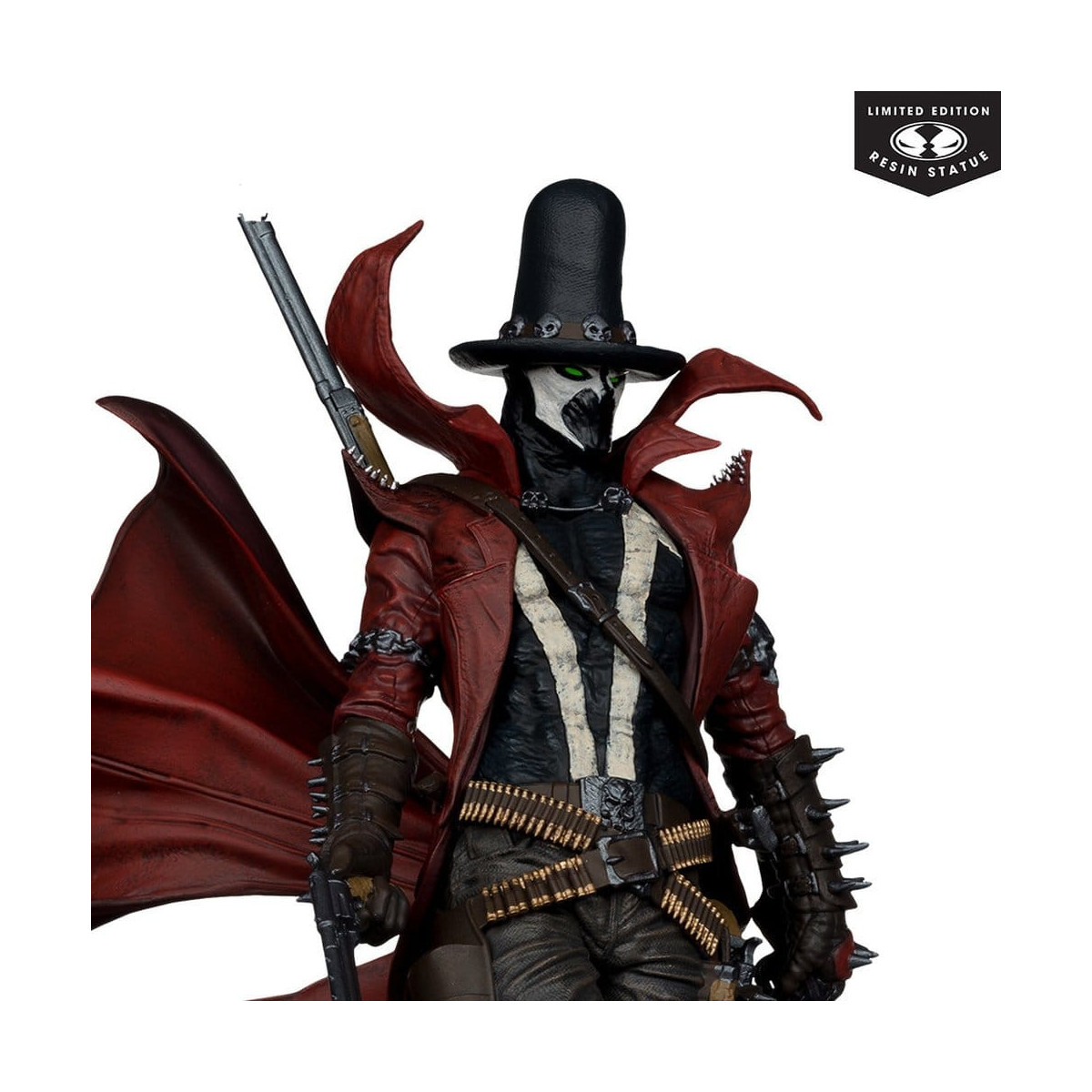 McFarlane - Gunslinger Spawn, de Todd McFarlane. Estatua «Black White & Red All Over», escala 1/10