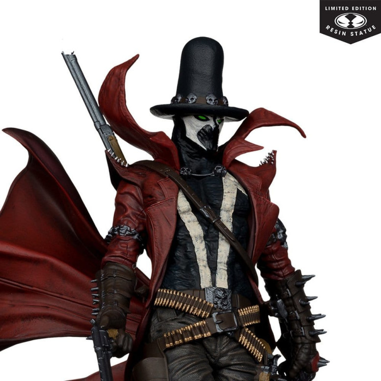 McFarlane - Gunslinger Spawn, de Todd McFarlane. Estatua «Black White & Red All Over», escala 1/10