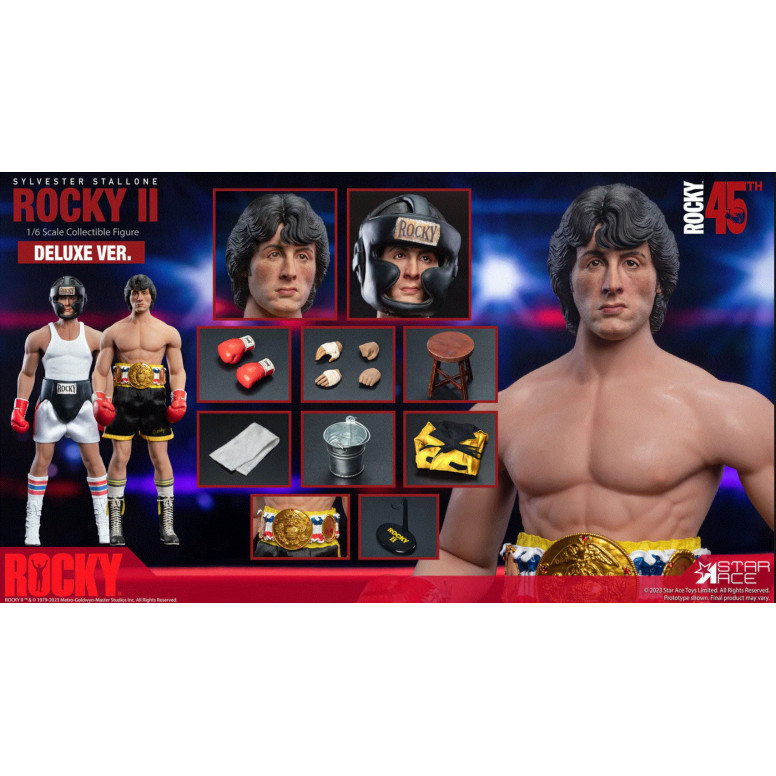 Star Ace - « Rocky e II» - Boxer « Rocky » Edición Deluxe 1/6