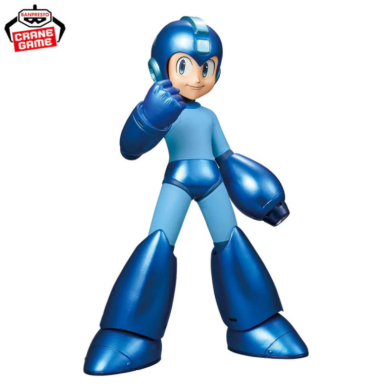 Banpresto - Mega Man, versión Metalic Color - Líneas exclusivas de Grandista - Capcom