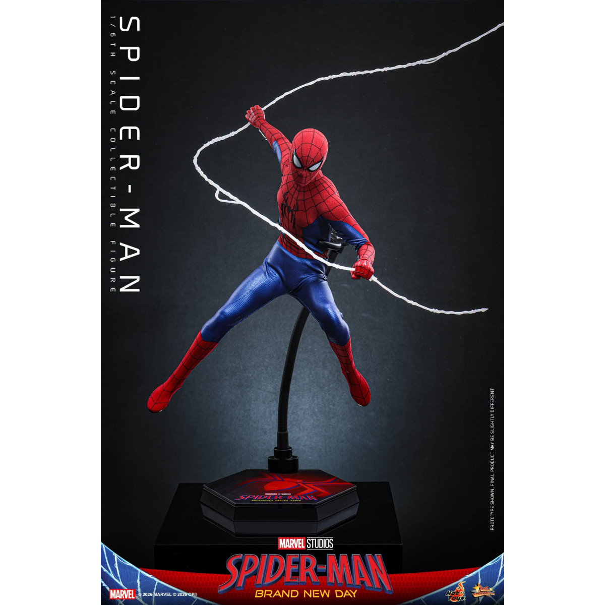 Hot Toys - Spider-Man 1/6 MMS892 - Spider-Man de Marvel: Brand New Day
