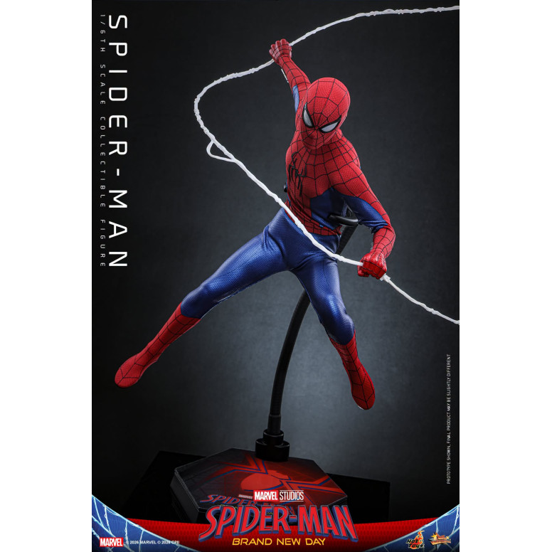 Hot Toys - Spider-Man 1/6 MMS892 - Spider-Man de Marvel: Brand New Day