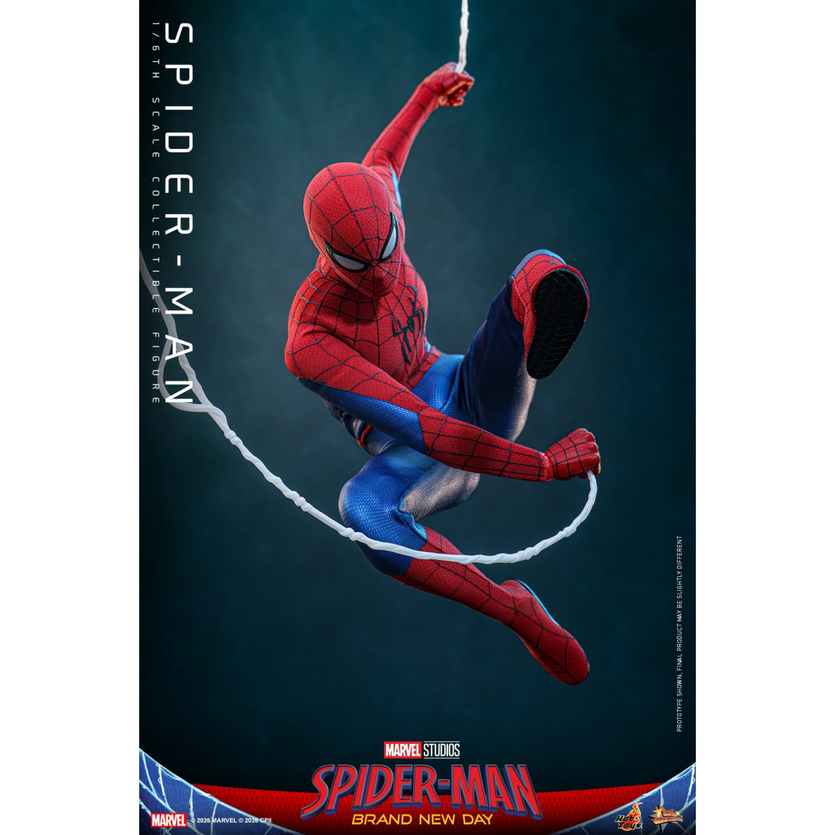 Hot Toys - Spider-Man 1/6 MMS892 - Spider-Man de Marvel: Brand New Day