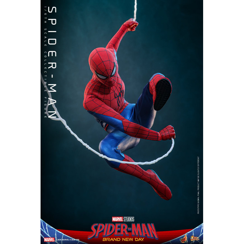 Hot Toys - Spider-Man 1/6 MMS892 - Spider-Man de Marvel: Brand New Day