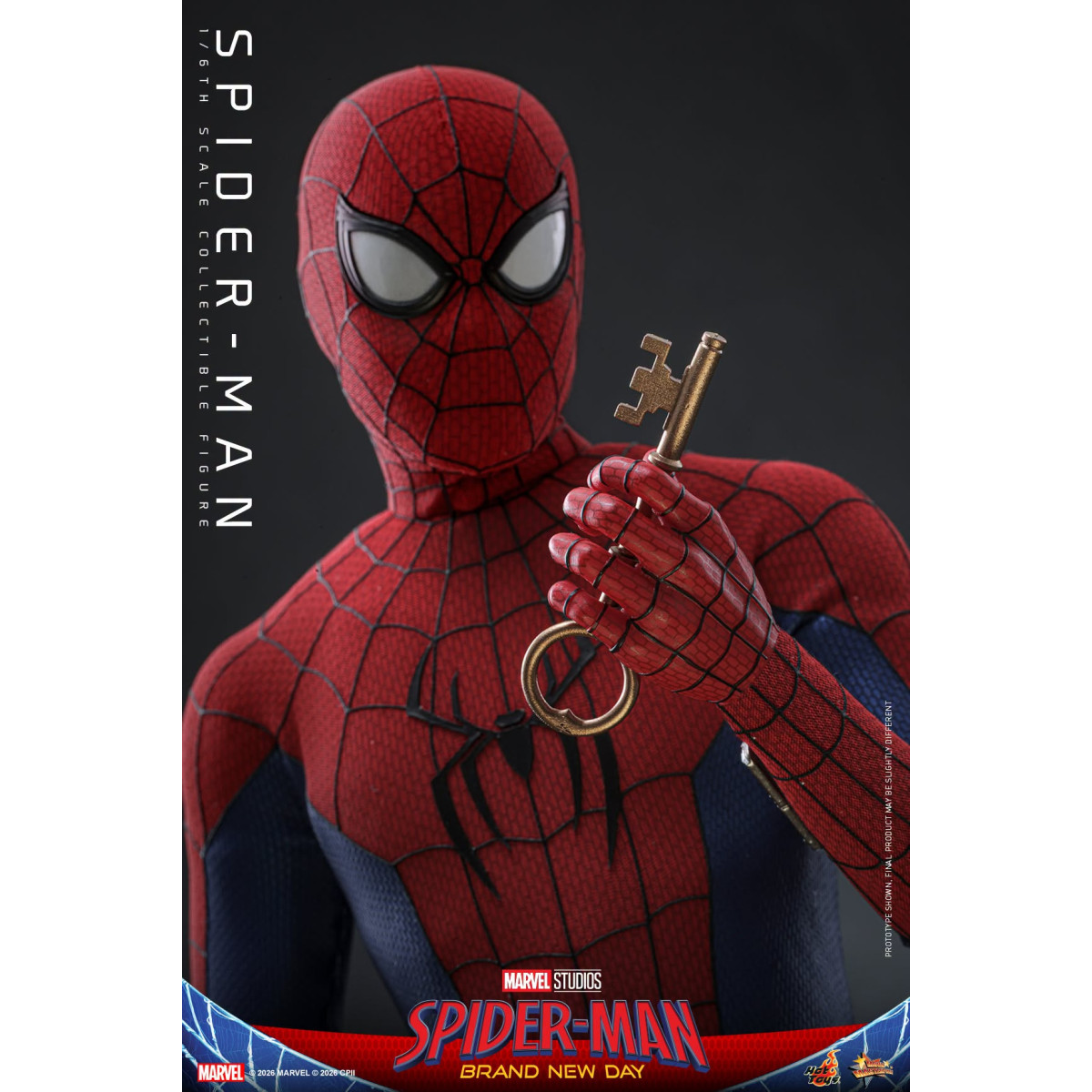 Hot Toys - Spider-Man 1/6 MMS892 - Spider-Man de Marvel: Brand New Day