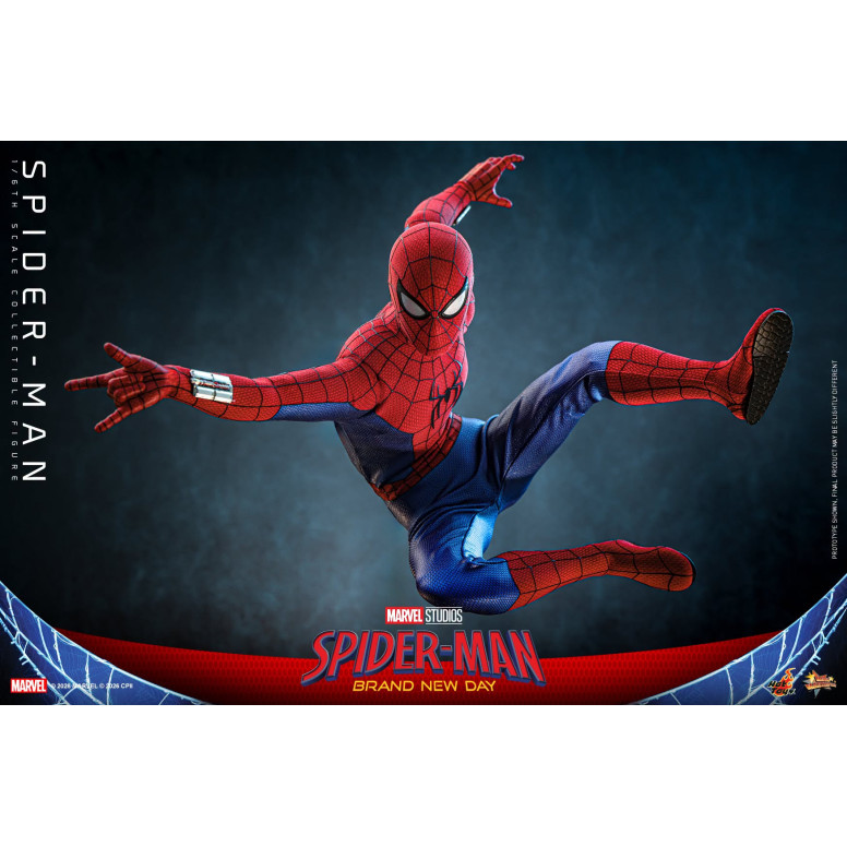Hot Toys - Spider-Man 1/6 MMS892 - Spider-Man de Marvel: Brand New Day