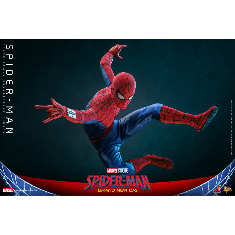 Hot Toys - Spider-Man 1/6 MMS892 - Spider-Man de Marvel: Brand New Day
