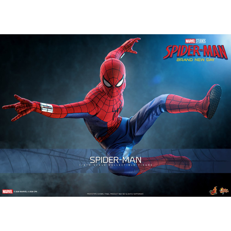 Hot Toys - Spider-Man 1/6 MMS892 - Spider-Man de Marvel: Brand New Day