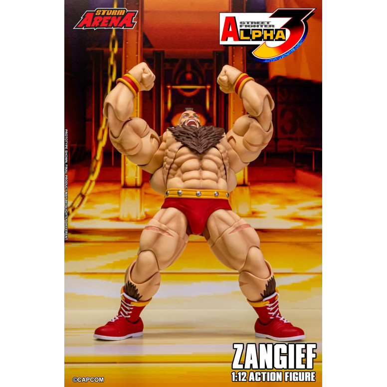 Storm Collectibles - ZANGIEF - Street Fighter Alpha Storm Arena, 1/12