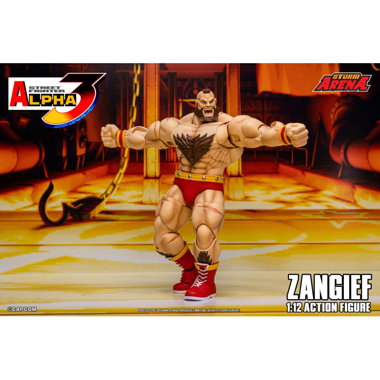 Storm Collectibles - ZANGIEF - Street Fighter Alpha Storm Arena, 1/12