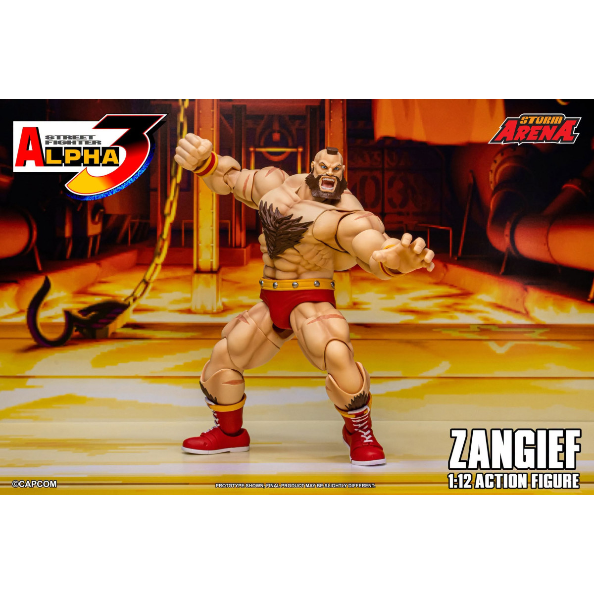 Storm Collectibles - ZANGIEF - Street Fighter Alpha Storm Arena, 1/12