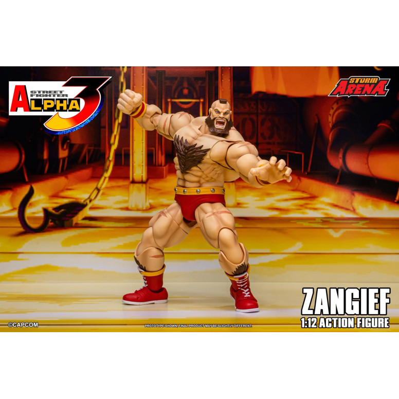 Storm Collectibles - ZANGIEF - Street Fighter Alpha Storm Arena, 1/12