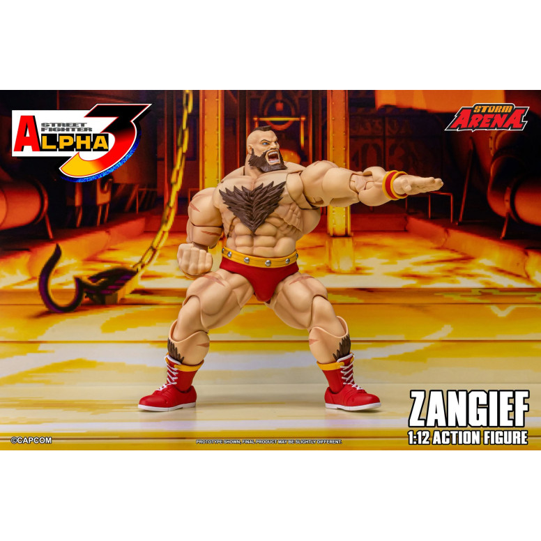 Storm Collectibles - ZANGIEF - Street Fighter Alpha Storm Arena, 1/12