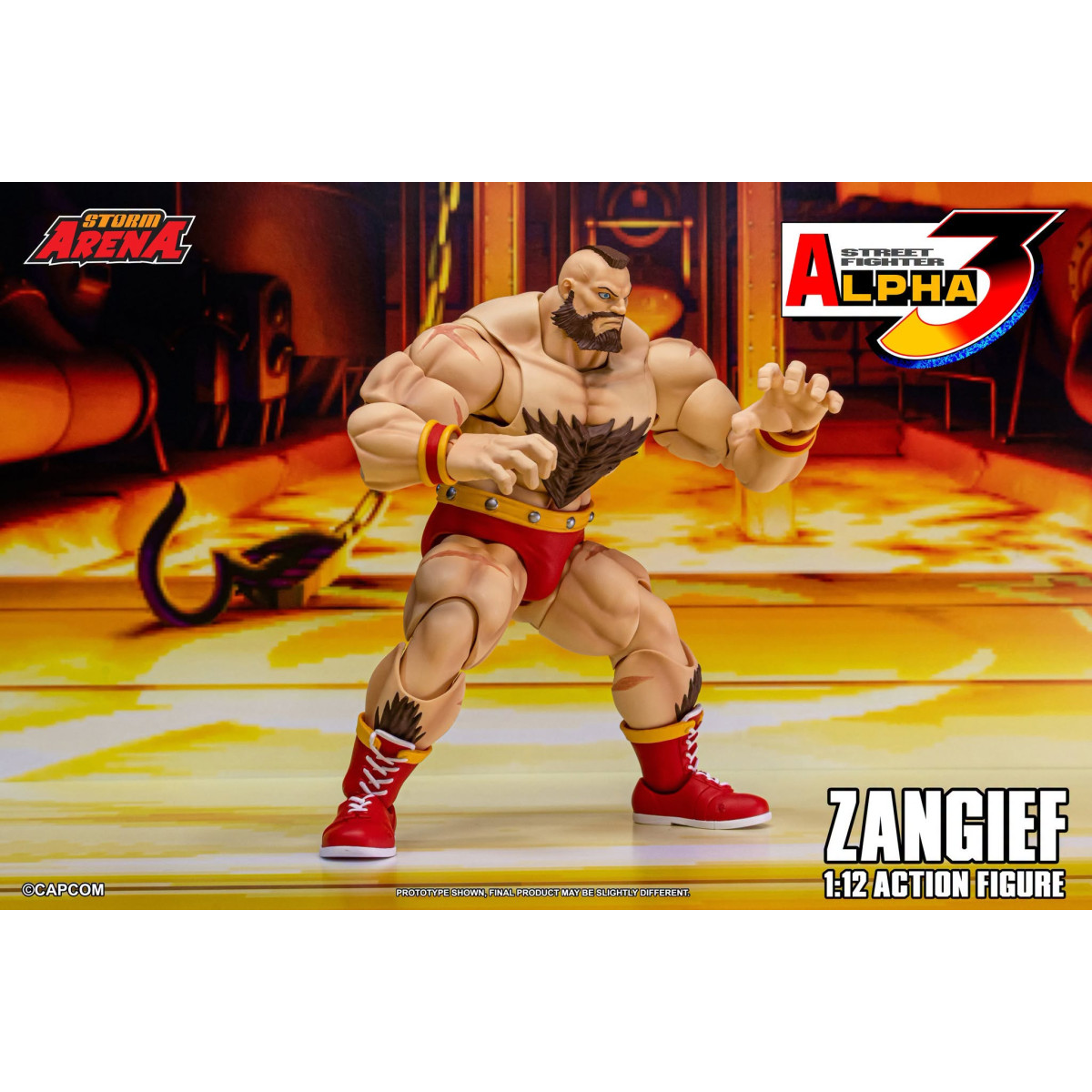 Storm Collectibles - ZANGIEF - Street Fighter Alpha Storm Arena, 1/12