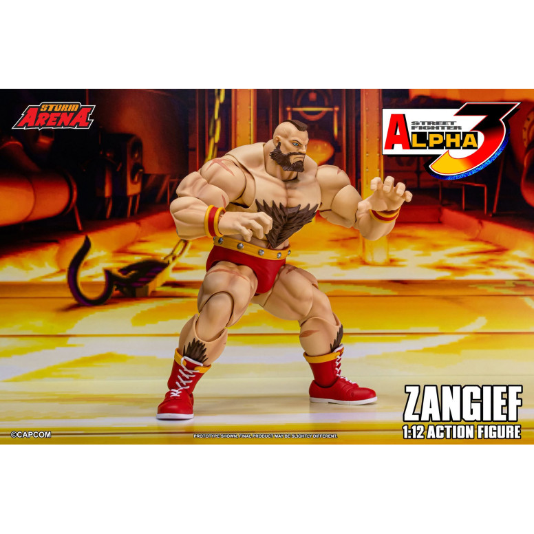 Storm Collectibles - ZANGIEF - Street Fighter Alpha Storm Arena, 1/12