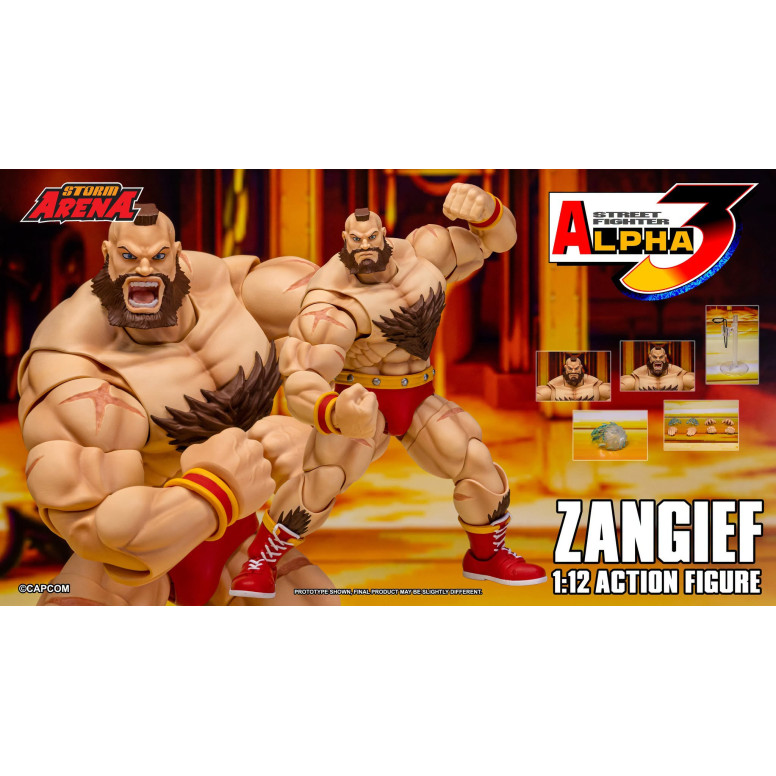 Storm Collectibles - ZANGIEF - Street Fighter Alpha Storm Arena, 1/12