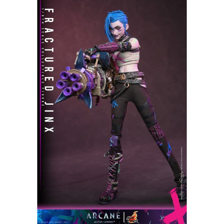 Hot Toys - Arcane - FRACTURED JINX 1/6
