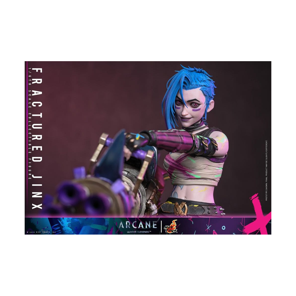 Hot Toys - Arcane - FRACTURED JINX 1/6