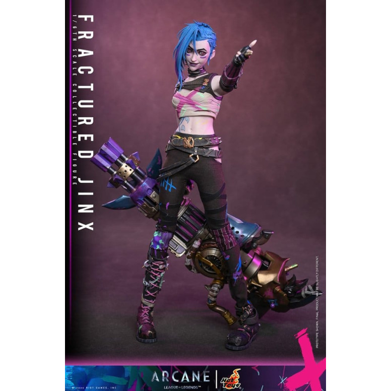 Hot Toys - Arcane - FRACTURED JINX 1/6
