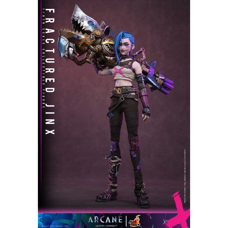Hot Toys - Arcane - FRACTURED JINX 1/6