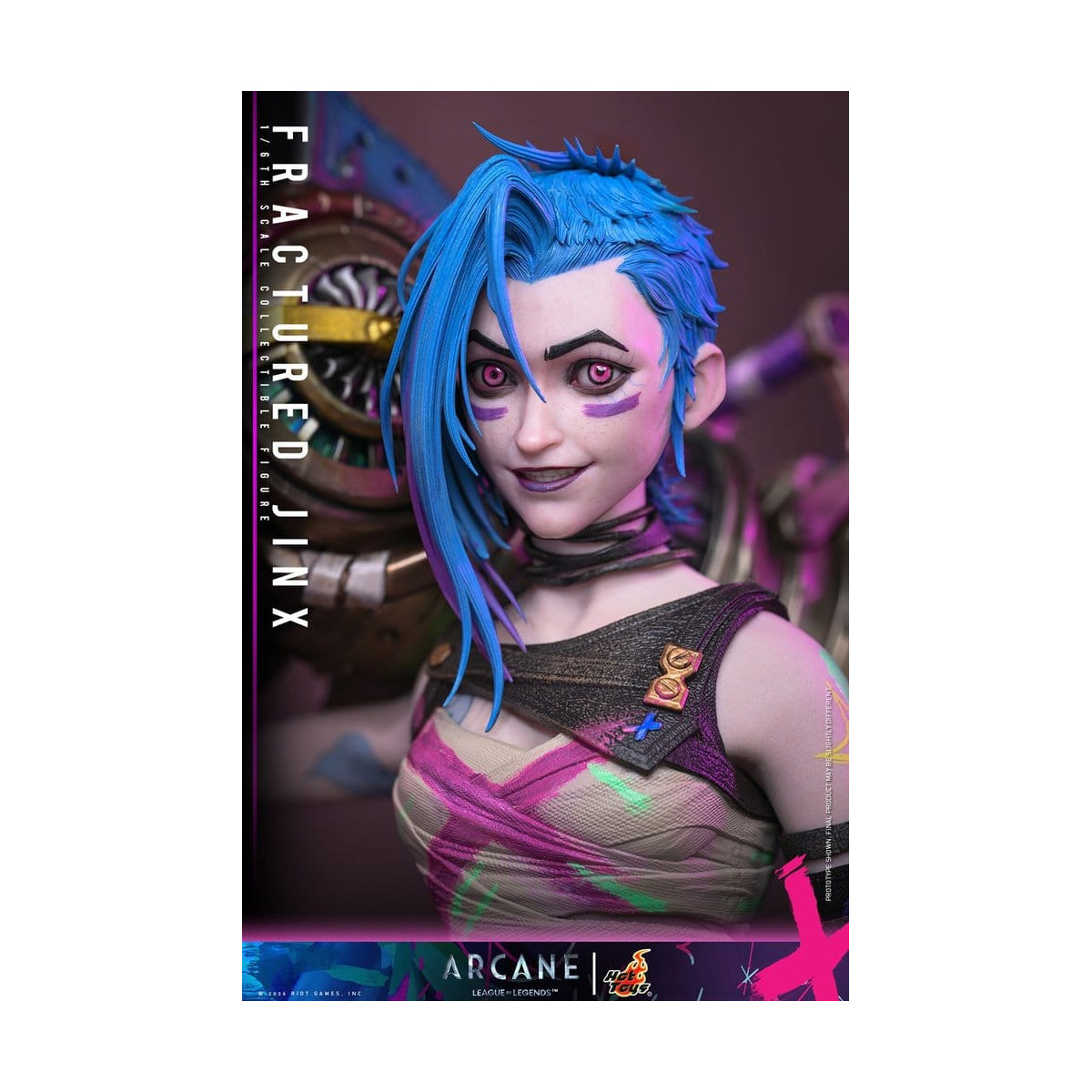 Hot Toys - Arcane - FRACTURED JINX 1/6