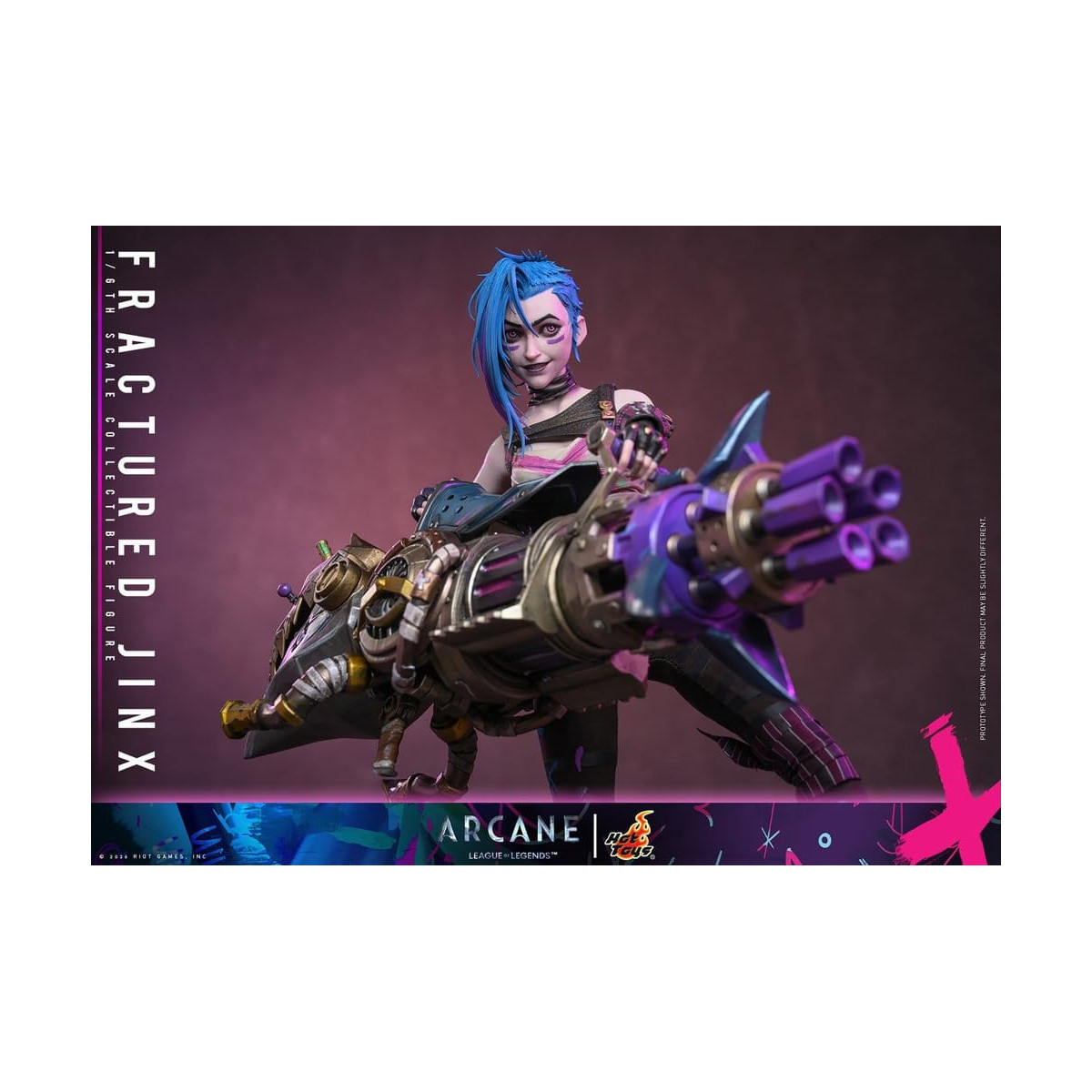 Hot Toys - Arcane - FRACTURED JINX 1/6