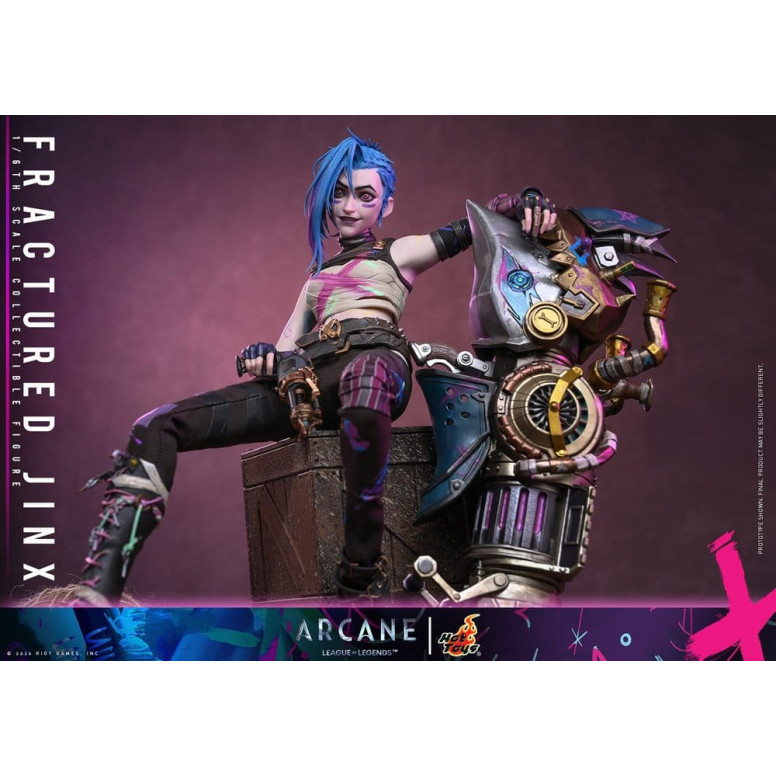 Hot Toys - Arcane - FRACTURED JINX 1/6