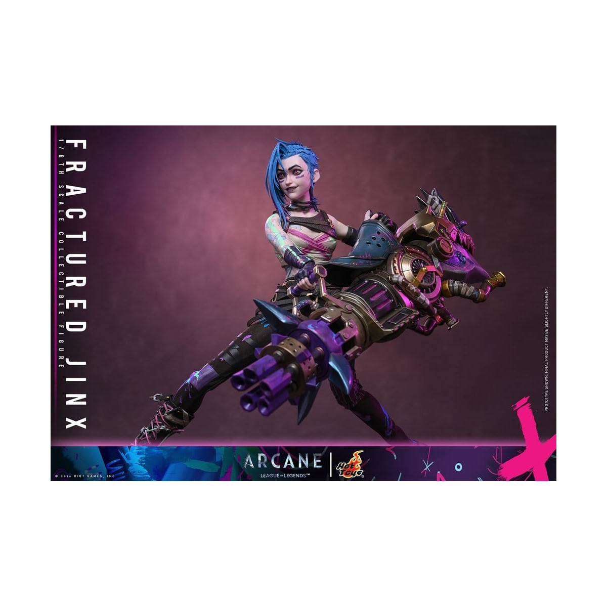 Hot Toys - Arcane - FRACTURED JINX 1/6