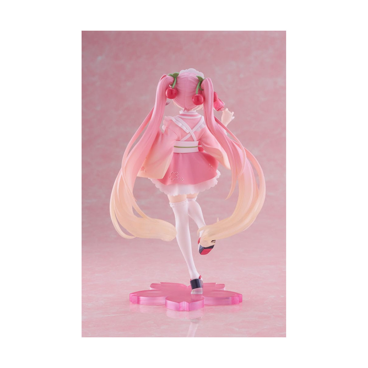 Taito AMP Fig - Hatsune Miku - Sakura Miku «Newley Written», versión «Japanese Cafe», reedición