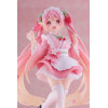 Taito AMP Fig - Hatsune Miku - Sakura Miku «Newley Written», versión «Japanese Cafe», reedición