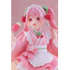 Taito AMP Fig - Hatsune Miku - Sakura Miku «Newley Written», versión «Japanese Cafe», reedición