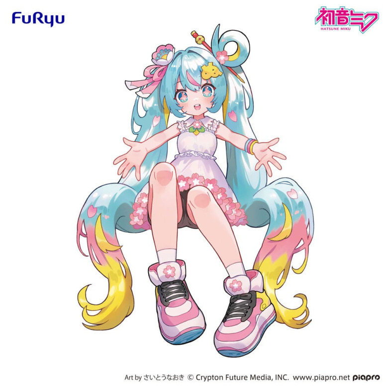 Furyu - Hatsune Miku Nusoot Edición 10.º Aniversario - Noodle Stopper