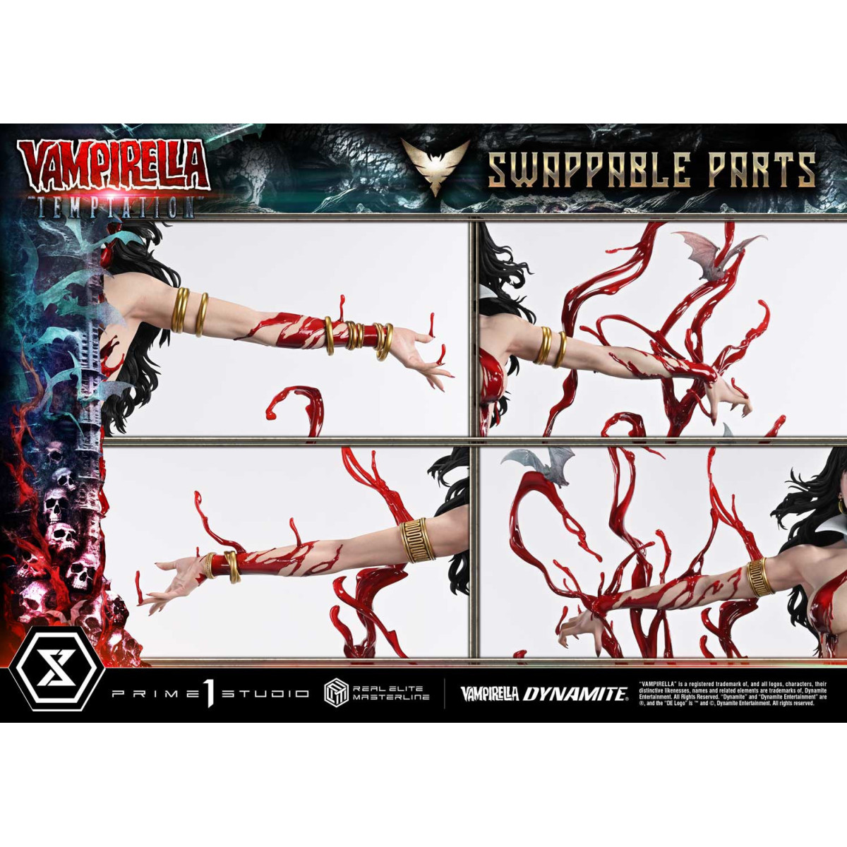 Prime 1 Studio - VAMPIRELLA TEMPTATION, versión especial - Real Elite Masterline, serie 1/3