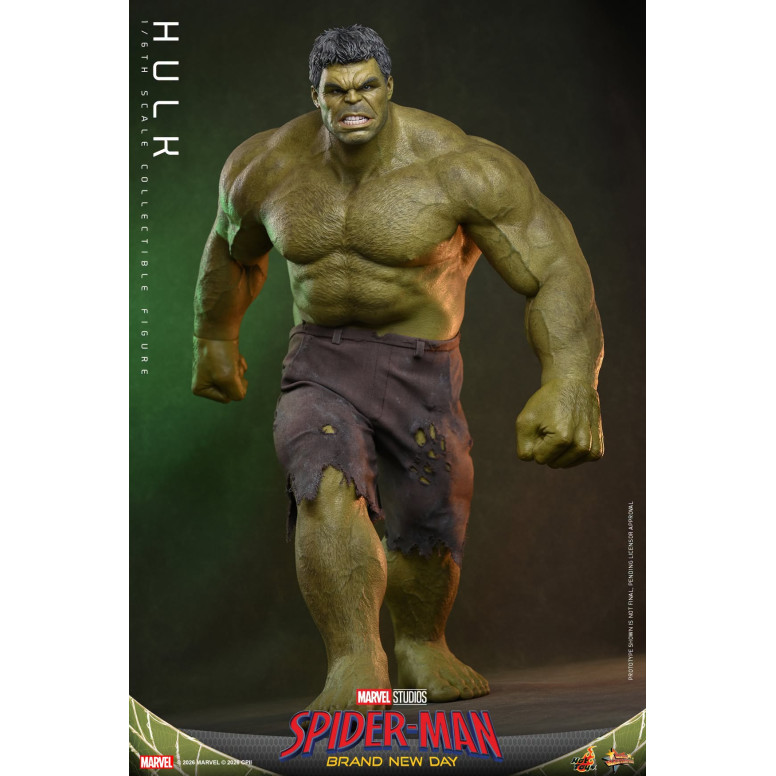Hot Toys - Hulk 1/6 MMS905 - Spider-Man de Marvel: Brand New Day