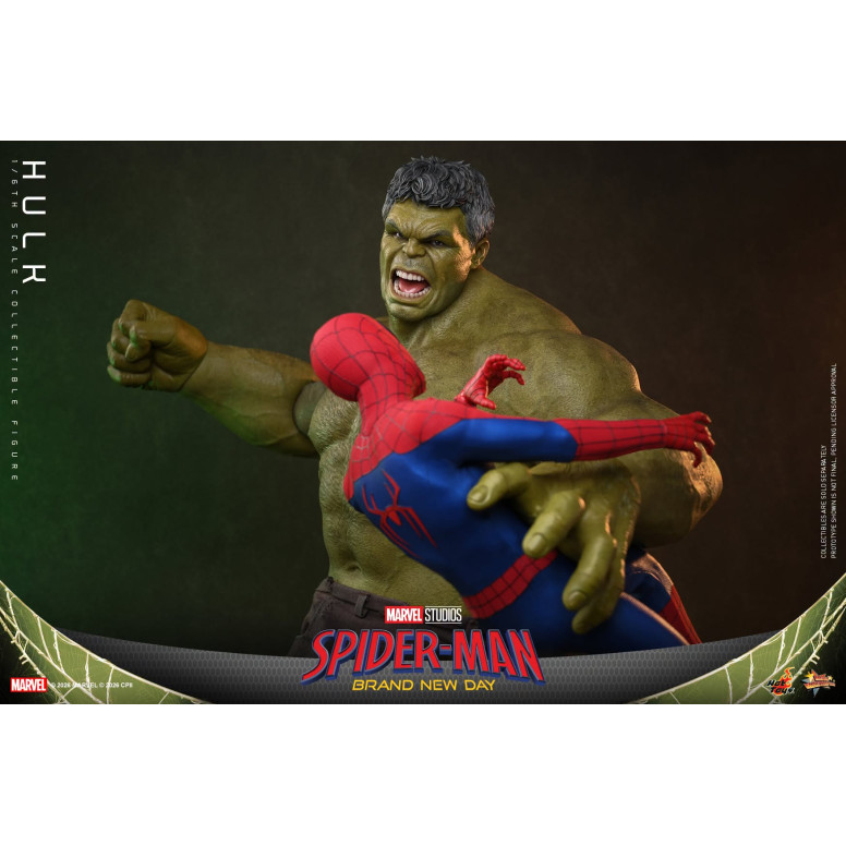 Hot Toys - Hulk 1/6 MMS905 - Spider-Man de Marvel: Brand New Day