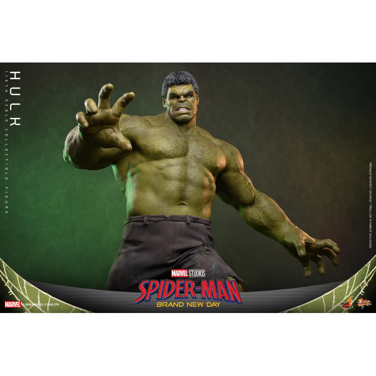 Hot Toys - Hulk 1/6 MMS905 - Spider-Man de Marvel: Brand New Day