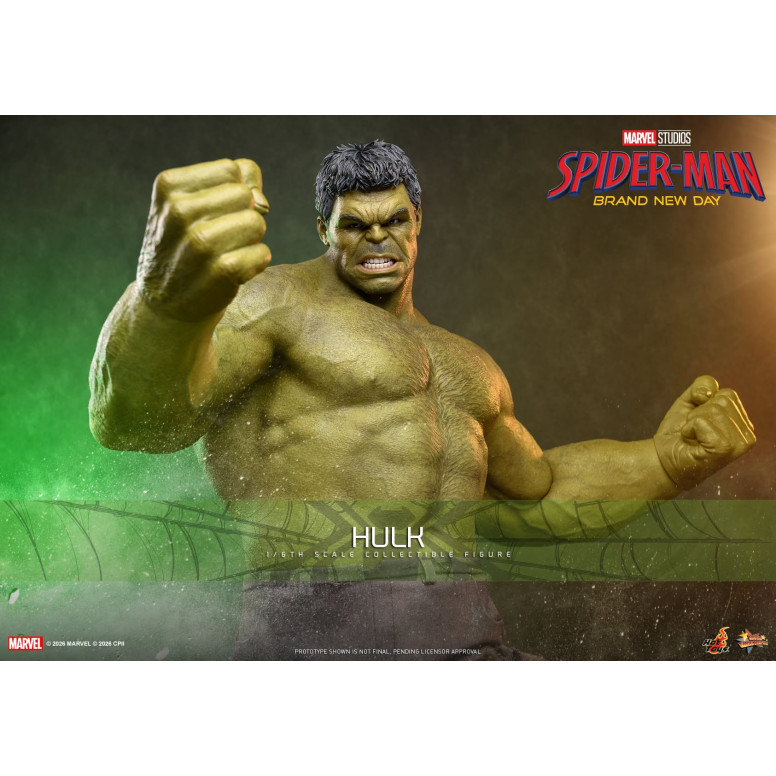 Hot Toys - Hulk 1/6 MMS905 - Spider-Man de Marvel: Brand New Day