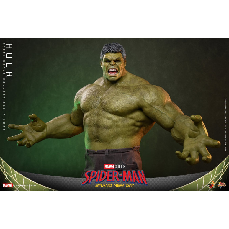 Hot Toys - Hulk 1/6 MMS905 - Spider-Man de Marvel: Brand New Day